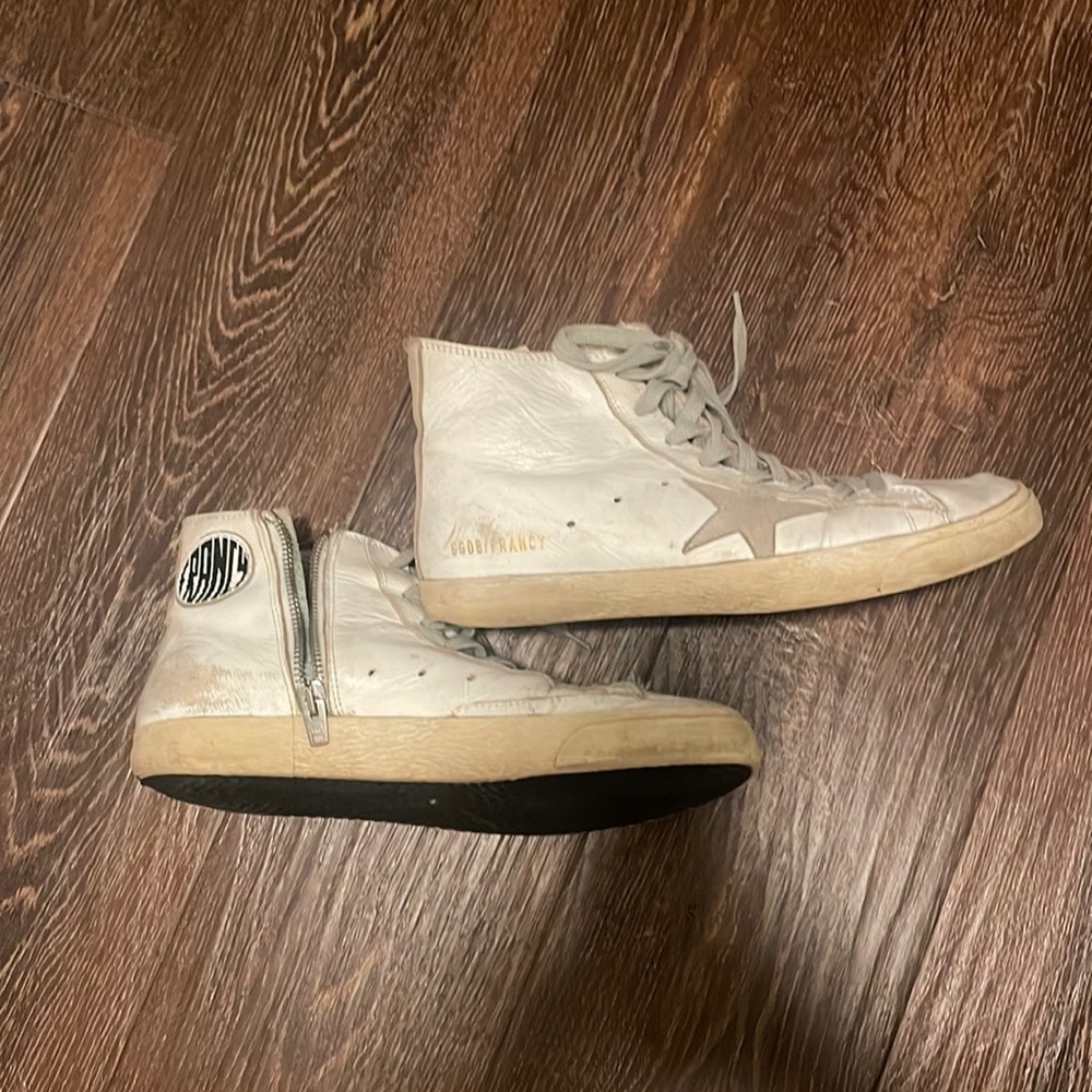 White Francy Golden Goose Sneakers